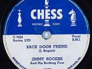 Hear Blues 78 rpm JIMMY ROGERS Back Door Friend CHESS 1506