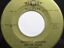 LINDA WEBB   RUNNING AROUND on me BLUES   45   OHIO female ROCKABILLY hear