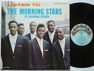 MORNING STARS Listen CHECKER 10007 DG MONO DJ COPY BLACK GOSPEL LP STRONG VG++