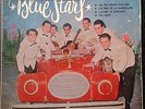 CLASSIC VINTAGE CAR cover EP Spain 1958 BLUE STARS - VLADY WLADIMIRO BAS Sax