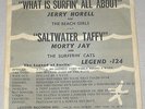 Jerry Norell & the Beach Girls - What is Surfin' All About- Legend 45 w/PS- Surf