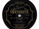 78 OLD TIME SINGIN Bill Bailey Shame   John Mcghee GENNETT 6479 LISTEN