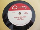 CHUCK BERRY - ROCK AND ROLL MUSIC B/W BLUE FEELING - QUALITY CANADA 78