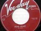 THE SPANIELS 45 Dear Heart VEE-JAY Doo Wop ORIGINAL PRESS Excellent #BB1122
