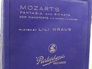 UK PARLOPHONE SET: MOZART FANTASIA AND SONATA AUTOGRAPHED BY LILI KRAUS (1937)