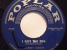 OWEN,KENNY	POPLAR 106	I GOT THE BUG 	VG+ X	$100.00