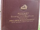 RED ELECTRIC HMV SET: PRO ARTE QT PLAYS MOZART STRING QUINTET (1935)