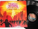 NUCLEAR ASSAULT -Game Over LP 1986 , FLAG 5 ..rare debut  demolition hammer