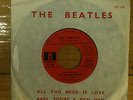 BEATLES 7/45 : ALL YOU NEED IS LOVE (FRANCE)