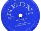 SAM COOKE #1 1957 78 You Send Me/Summertime (Strong EE-)