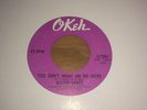 MAJOR LANCE  -  You Don ' t Want Me No More  -   OKEH  1974 ISSUE