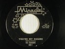 The Equadors 45 You're My Desire / Someone To Call My Own   Miracle 7 VG Motown