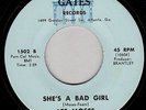 NORTHERN SOUL 45-LEE MOSES on GATES-SHE'S A BAD GIRL