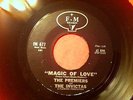 THE PREMIERS and INVICTAS 45 Magic Of Love FM RECORDS 677  rare ORIGINAL