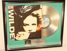 Kim Wilde, Close, Platin Record, platin Schallplatte, Award, goldene