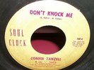 CONNIE TANZELL Don't Knock Me / I Want Her By My Side  SOUL CLOCK   7