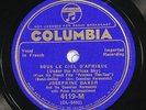78 RPM -- Josephine Baker (with Comedian Harmonists, Columbia 4119, E-