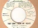 THE BLEU LIGHTS THEY DONT KNOW MY HEART Forever BAY SOUND NORTHERN SOUL 45