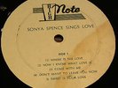 SONYA SPENCE - SINGS LOVE LP HIGH NOTE REGGAE