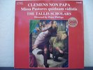 TALLIS SCHOLARS Clemens Non Papa Audiophile DMM  Sublime sacred music 1500s NM-