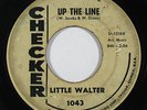 R&B/Blues 45 LITTLE WALTER Up The Line / Southern Feeling on Checker