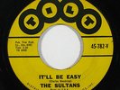 Doo Wop/R&B 45 SULTANS It'll Be Easy/You Got Me Goin' on Tilt