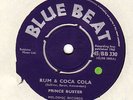 SKA PRINCE BUSTER Rum & Coca Cola/I love her Bluebeat