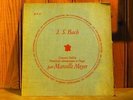 MARCELLE MEYER / JS BACH concerto italien / RARE DISCOPHILES 10