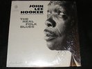 Scarce and Very Clean JOHN LEE HOOKER The Real Folk Blues Lp MONO 1966 SHRINKWRP