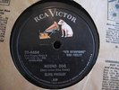 ELVIS PRESLEY GREAT 2 SIDED ROCKABILLY 78 ON RCA 6604 MINT MINUS HOUND DOG