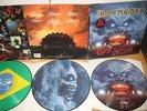 RARE 3 LP Vinyl Picture Disc LIMITED EDITION Iron Maiden Rock In Rio