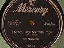 Penguins It Only Happens With You NM 78 CLEAN Doo Wop R&B Walkin Down Broadway