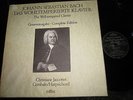 BACH WTC Well Tempered Clavier Complete  CHRISTIANE JACCOTTET CEMBALO 5 LP box