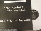 RAGE AGAINST THE MACHINE - Killing In The Name   12