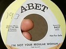 Lucille Mathis - I’m not your regular woman - Abet - Northern Soul
