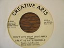 Creative Arts Ensemble 45 Caveman Lover Funk Synth Modern Soul private boogie
