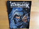 WARLOCK - sehr rar 1987 BACK PATCH / RÜCKEN AUFNÄHER Kutte Metal DORO Girlschool