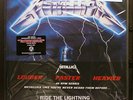 (LP) METALLICA - Ride The Lightning / Blue Vinyl / 2 LP / 45 RPM Series / SEALED