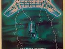 METALLICA 'Ride The Lightning' 1984 original French Bernett LP, GREEN SLEEVE