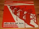 Miles Davis and horns, 1st mono Prestige 7025, 446 W.50th ST NYC, RVG, DG, NM