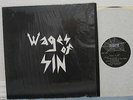 1986 Original Private US Pressing Heavy Metal Wages Of Sin Lp Signed Shrinkwrap
