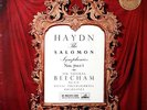 THOMAS BEECHAM / Haydn Salomon Symphonies No.11 & 12/ EMI HMV Cream-Gold ASD 341