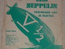RARE LED ZEPPELIN Live in Seattle not TMOQ Double album
