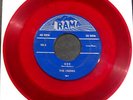 DOO-WOP 45  THE CROWS  GEE B/W I LOVE YOU SO  RAMA RR-5  RED VINYL  RARE NICE