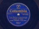 78 RPM Billie Holiday with Benny Goodman Columbia 2856-D in E- blue wax