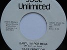 Rare Sweet Soul/Funk 45 - Rare Function ''Baby I'm For Real'' SOUL UNLIMITED mp3
