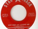 LEE JENNING JUST KEEP ON LOVING ME STAR TRACK DETROIT  NORTHERN SOUL 45