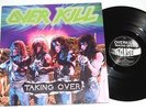 OVERKILL -Taking Over LP 1987 , Noise Rec.