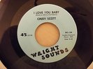 CINDY SCOTT I LOVE YOU BABY WRIGHT SOUNDS