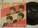 BEATLES - CAN´T BUY ME LOVE - EP 45 RARE DANISH PS ODEON GEOS 216 With flap bk